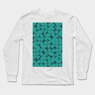 Unique Geometric Pattern - Shapes #9 Long Sleeve T-Shirt